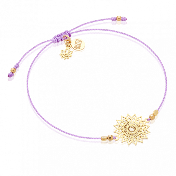 Bracelet with crown chakra