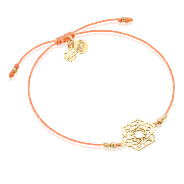Bracelet with sacral chakra