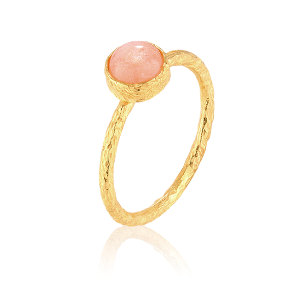 Ring with sunstone